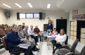 Reunião para tratar do Assunto Segurança Pública com Exma Juiza e a Promotora da Comarca de Palmares do Sul!