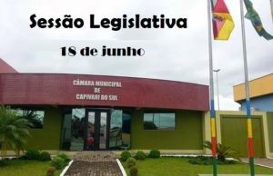 Sessão Ordinária do dia 18 de junho