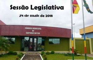 SESSÃO de 28 de Maio de 2018
