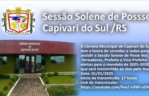 Sessão Solene do dia 01/01/2025