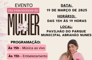 Evento Dia Internacional da Mulher