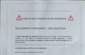 DESLIGAMENTO PROGRAMADO – CEEE EQUATORIAL