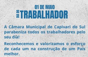 Feliz Dia do Trabalhador!